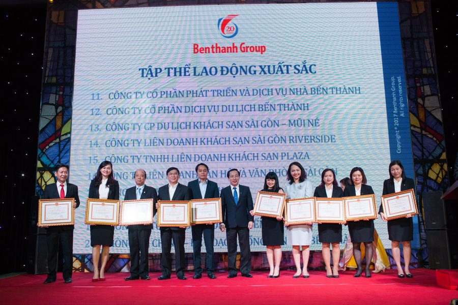 Benthanh Group tổ chức Hội nghị Tổng kết phong trào thi đua yêu nước năm 2016, Lễ đón nhận Huân Chương Lao Động hạng Ba, Bằng khen của Thủ tướng Chính phủ