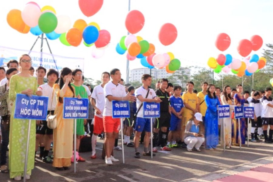 Khai mạc Giải bóng đá Mini Benthanh Group 2015