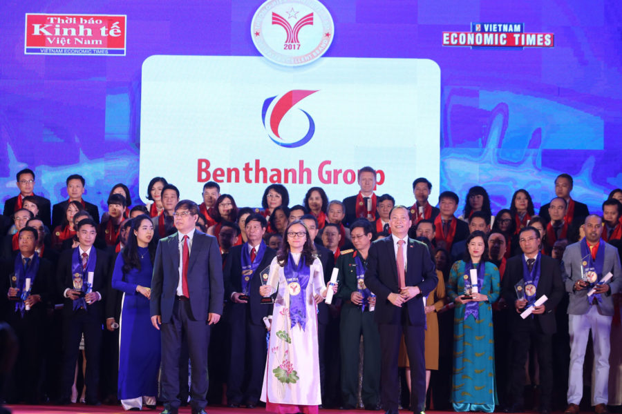 10 năm liền Benthanh Group được vinh danh “Thương hiệu mạnh Việt Nam”