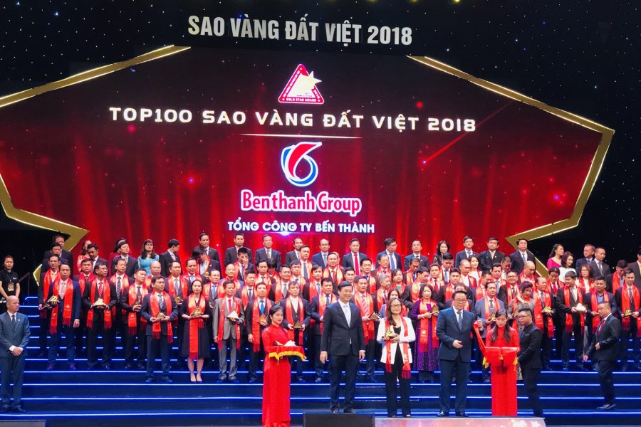 Benthanh Group – Top 100 Sao Vàng đất Việt năm 2018