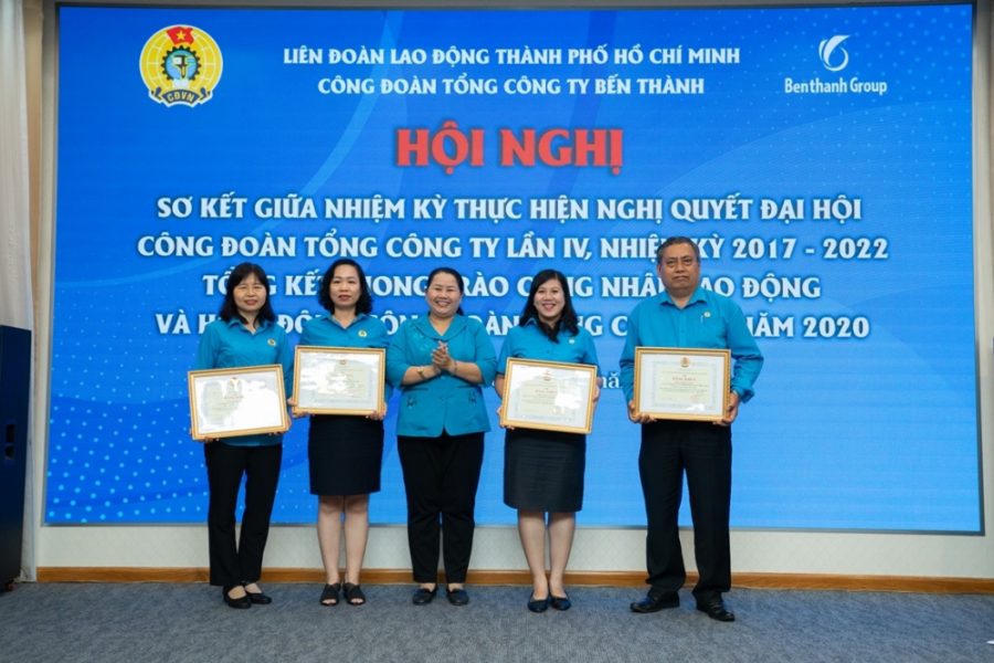 Công đoàn Tổng Công ty Bến Thành tổ chức Hội nghị sơ kết giữa nhiệm kỳ (2017-2022)