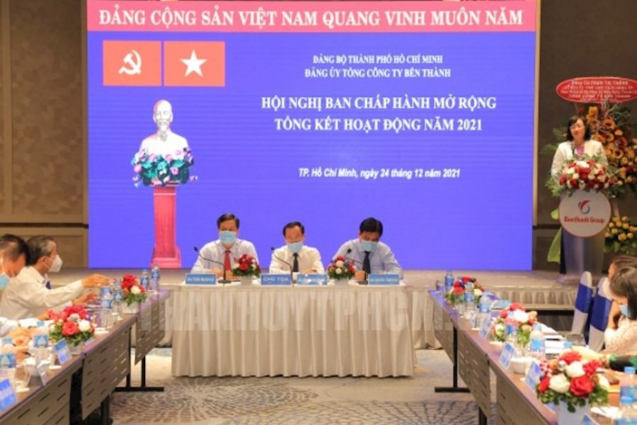 Đảng ủy Tổng Công ty Bến Thành tổ chức hội nghị tổng kết công tác năm 2021 và phương hướng nhiệm vụ năm 2022