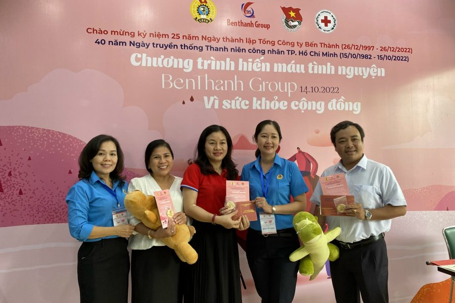 Chương trình hiến máu tình nguyện “Benthanh Group vì sức khỏe cộng đồng” năm 2022.