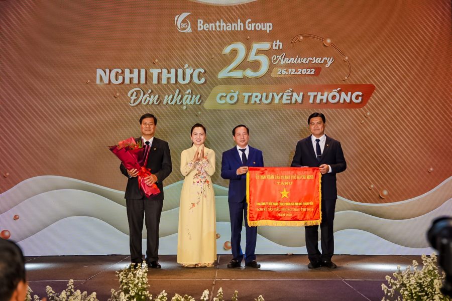 Lễ kỷ niệm chào mừng 25 năm ngày thành lập Tổng Công ty Bến Thành – TNHH MTV (26/12/1997-26/12/2022).