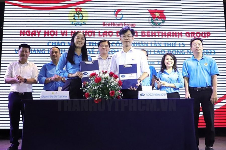 Hơn 350 người lao động tham gia Ngày hội “Vì người lao động Benthanh Group” năm 2023.