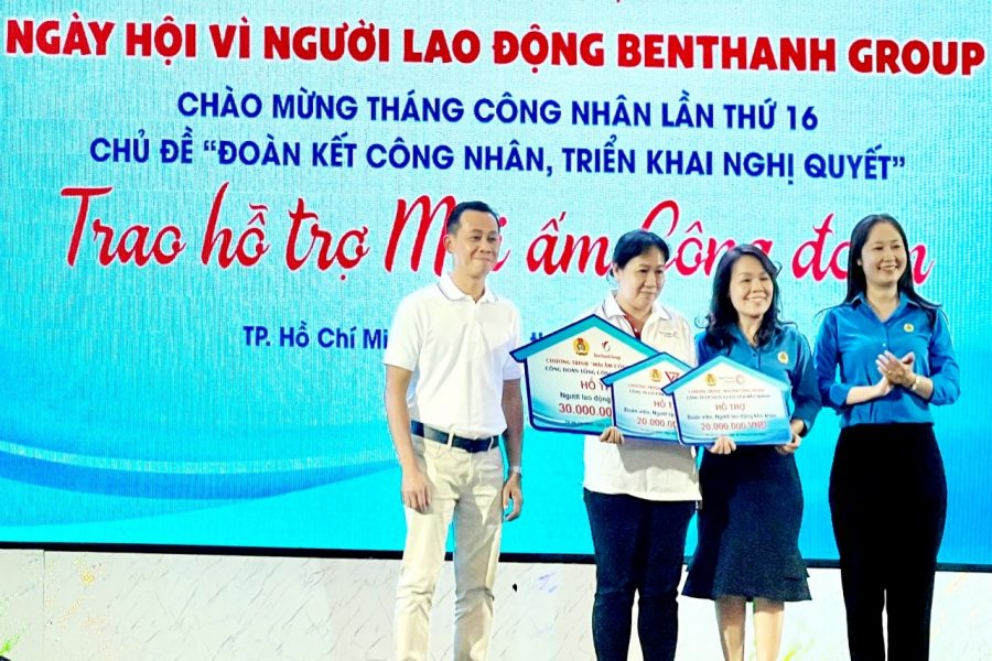 Hơn 300 người lao động tham gia chương trình “Ngày hội Vì người lao động Benthanh Group” – Chào mừng Tháng Công nhân lần thứ 16 năm 2024.